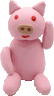 豚(ブタ)　照れる